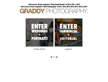 Tablet Screenshot of graddyphotography.com